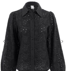 Paisley Eyelet Blouse - Venus